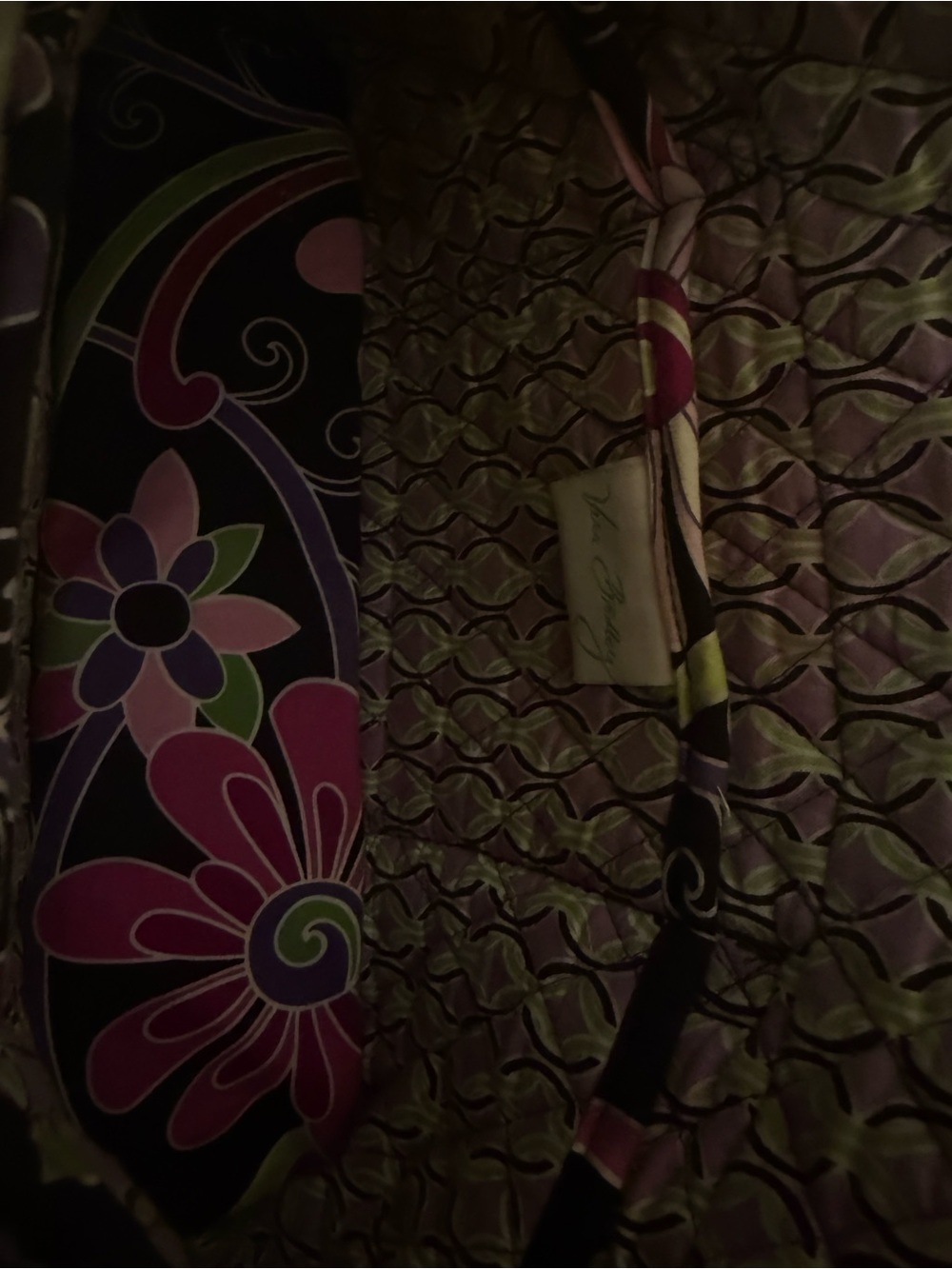Vera Bradley Tote Bag | Purple Punch - Picture 6 of 8